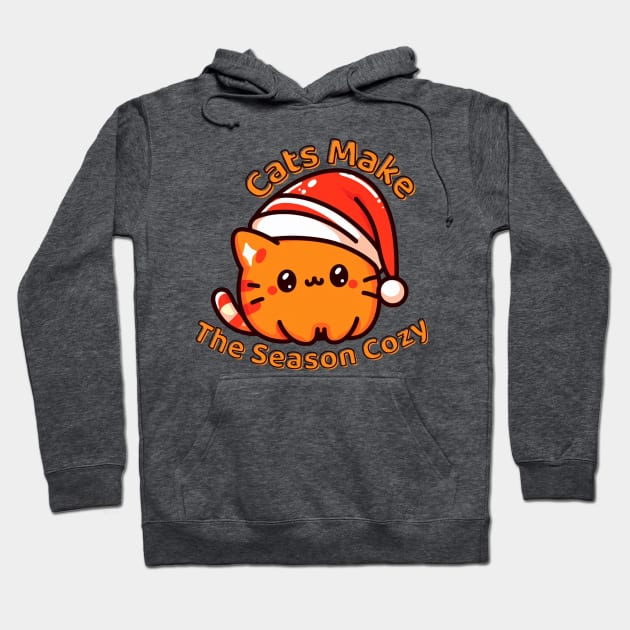 Catmas christmas Hoodie by Japanese Fever